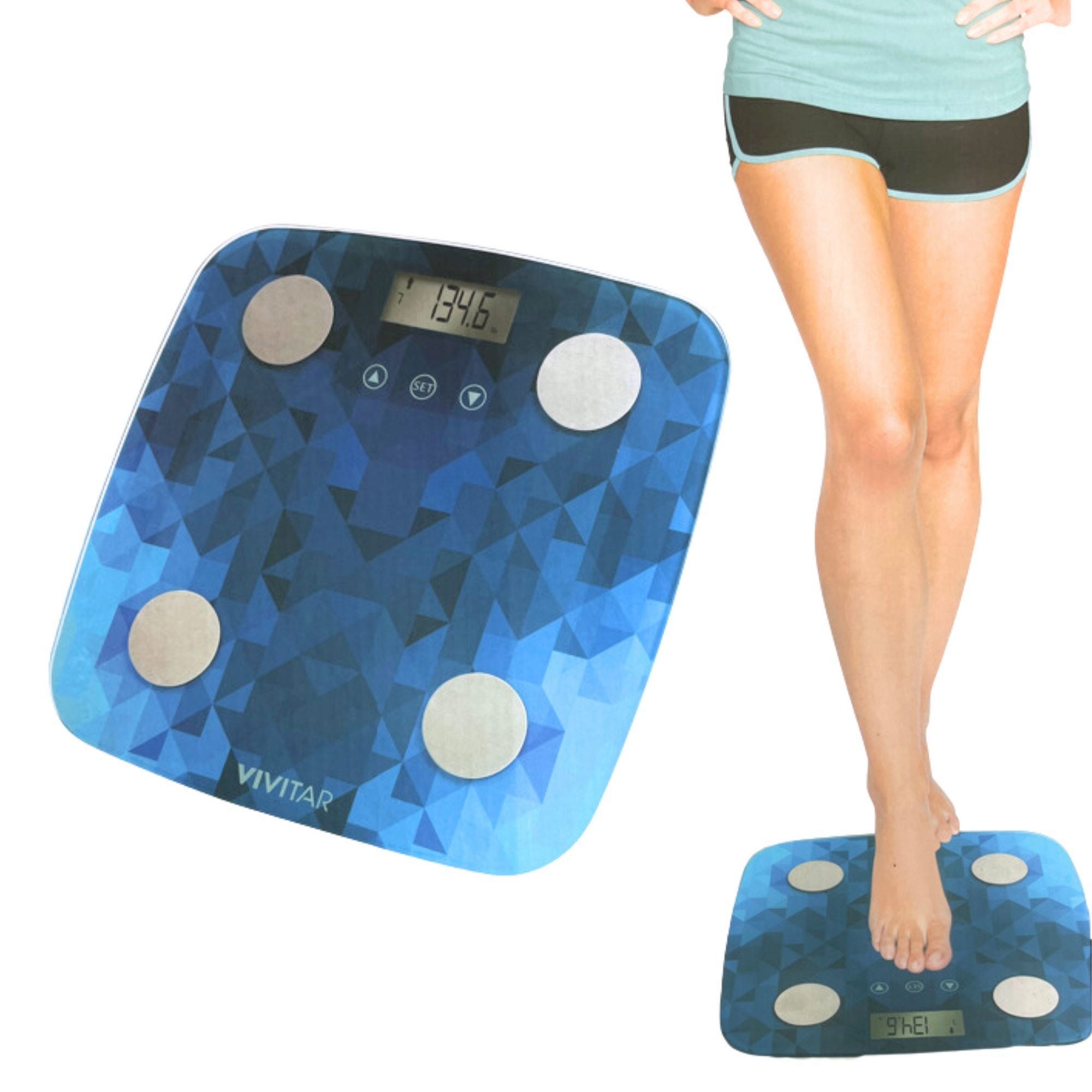Vivitar Fit Series Full Body Analysis Scale in Blue - Qty 4