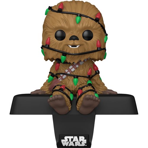 Star Wars Chewbacca HOLIDAY Edge-Sitter Stocking Holder