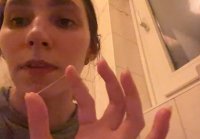 Sophia Amos in bikini strp spring break — leaked bikini video